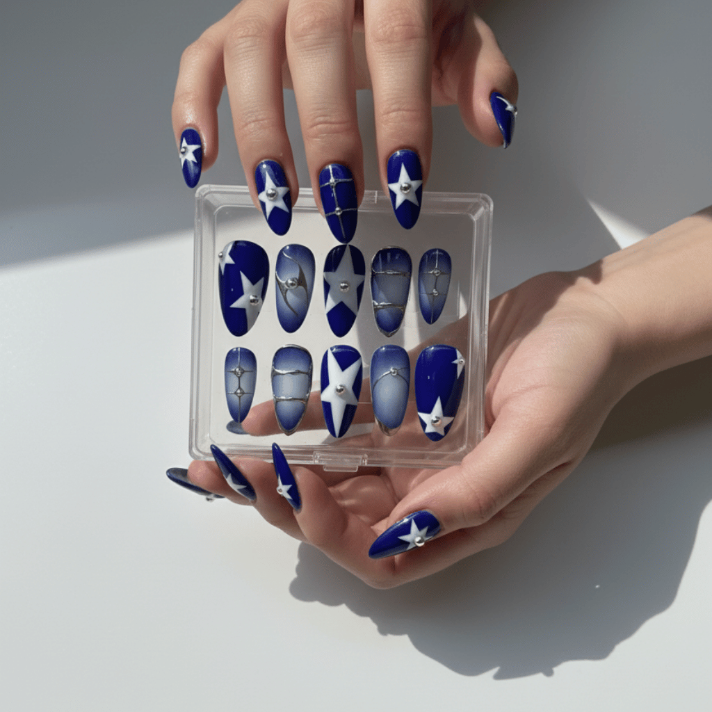 Blue Galaxy Starburst GL129