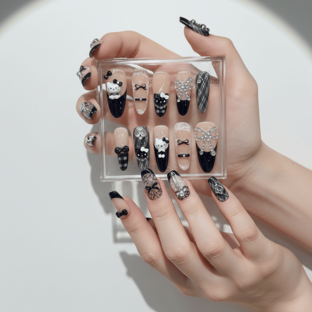 Parisian Bow Kitty GL132