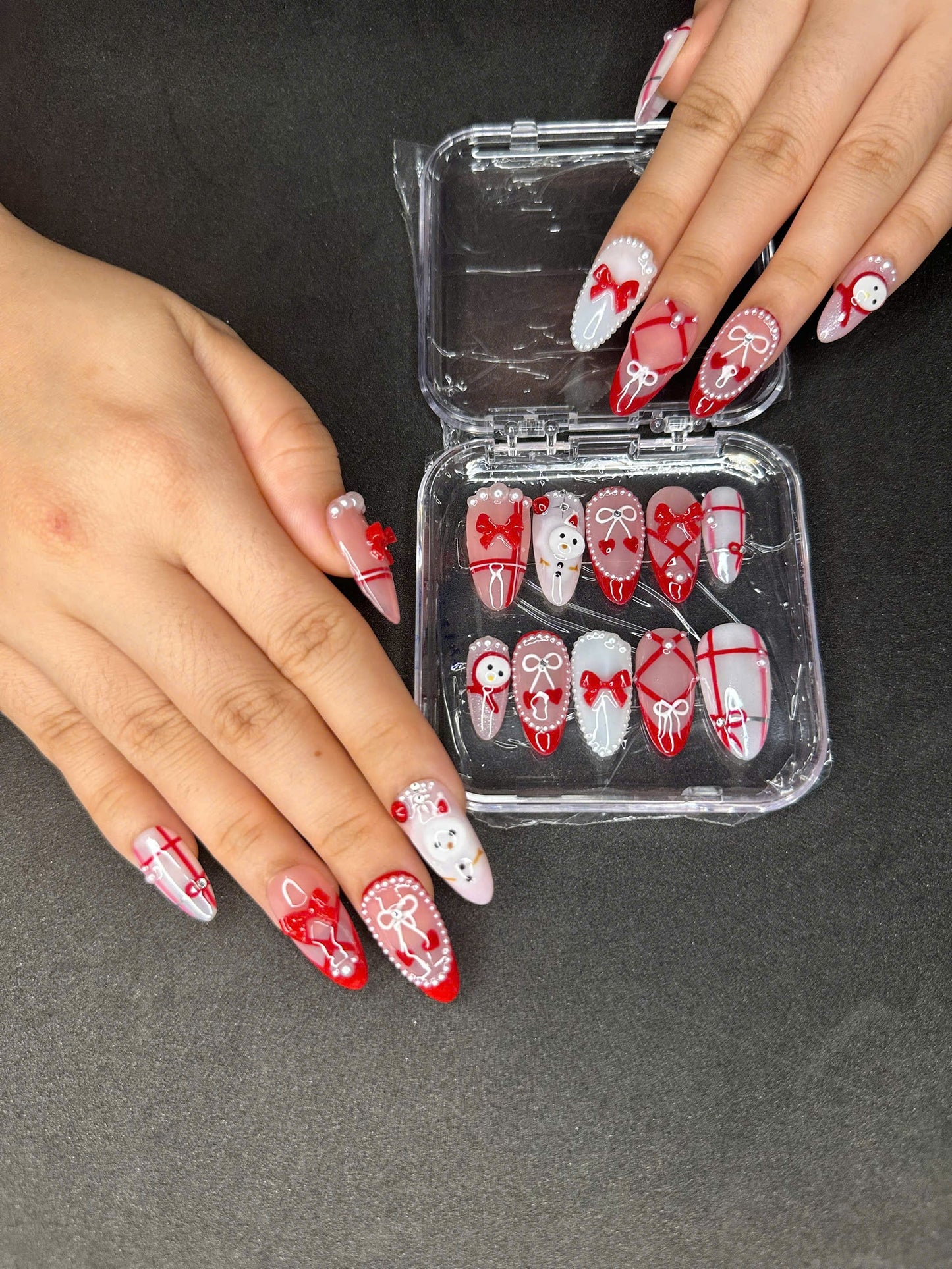 Cherry Bow Noel GL164