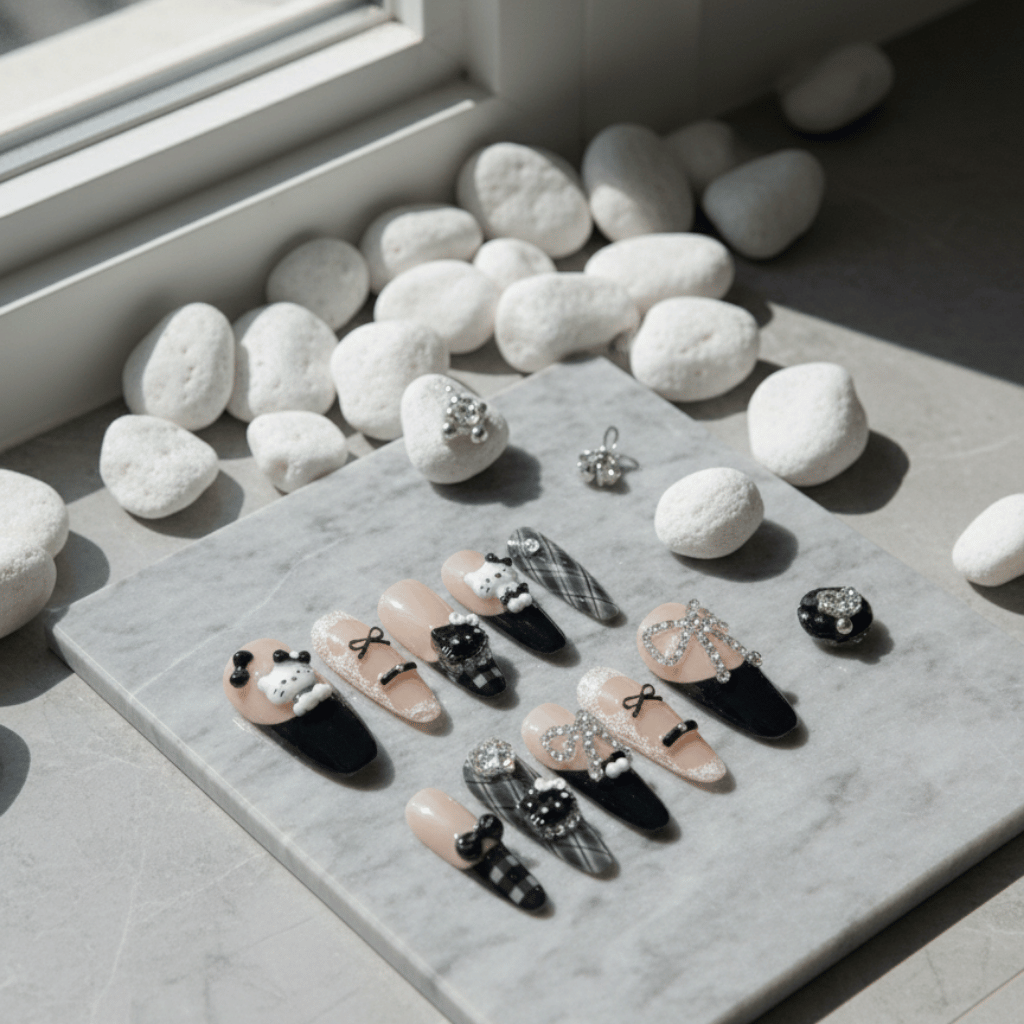 Parisian Bow Kitty GL132