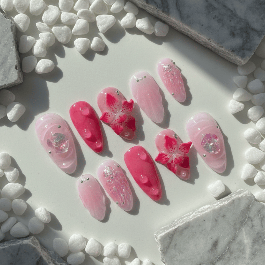 Crystal Blossom Pink GL076