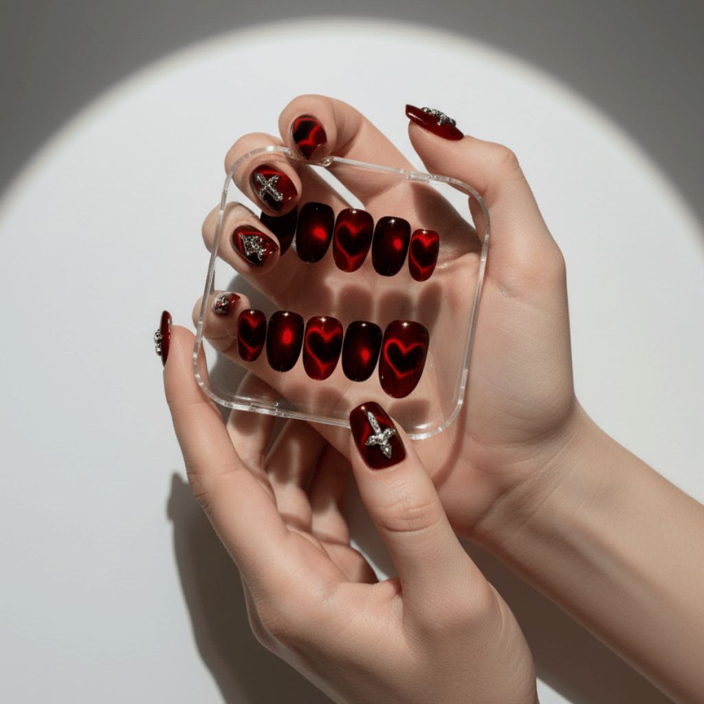 Crimson Heart Glow GL078