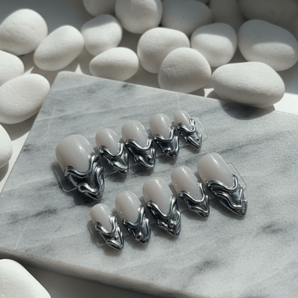 Silver Melt Nude GL092