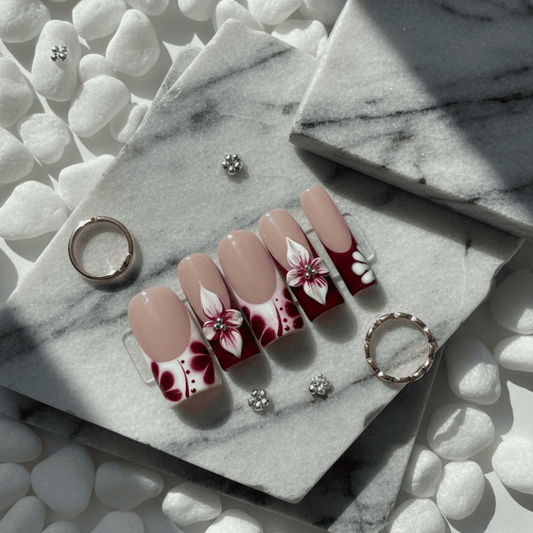 Burgundy Bloom Elegance GL021