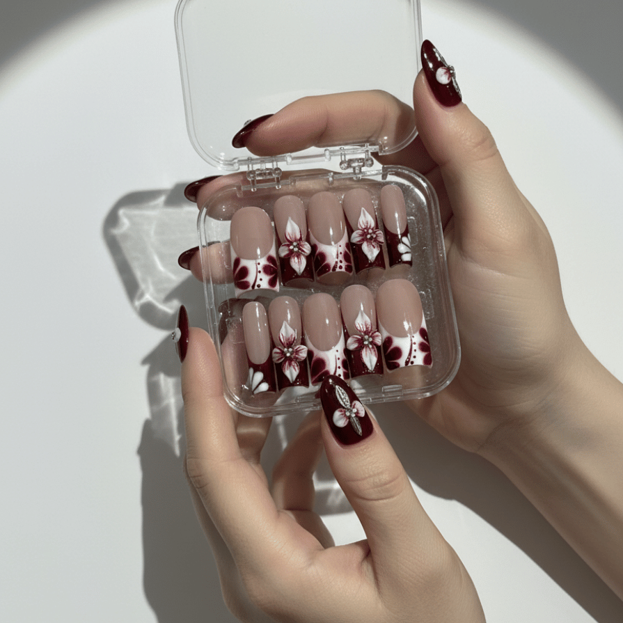 Burgundy Bloom Elegance GL021