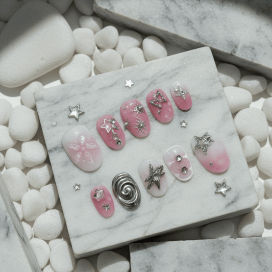 Pink Galaxy Sparkle GL122