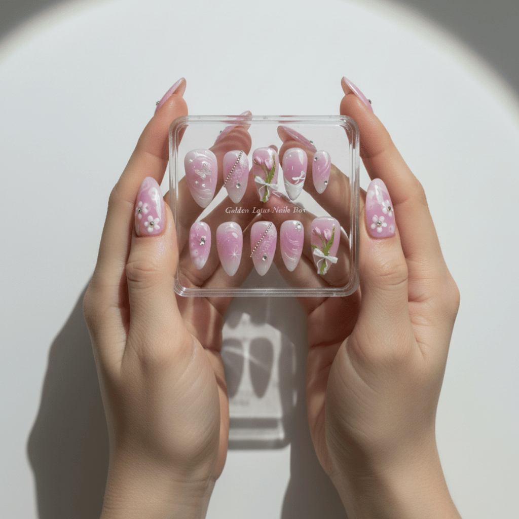 Pink Tulip Blossom GL123