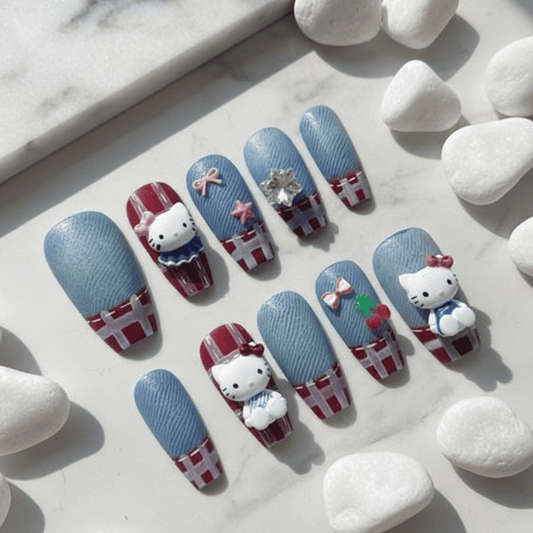 Denim Kitty Cute Set GL127