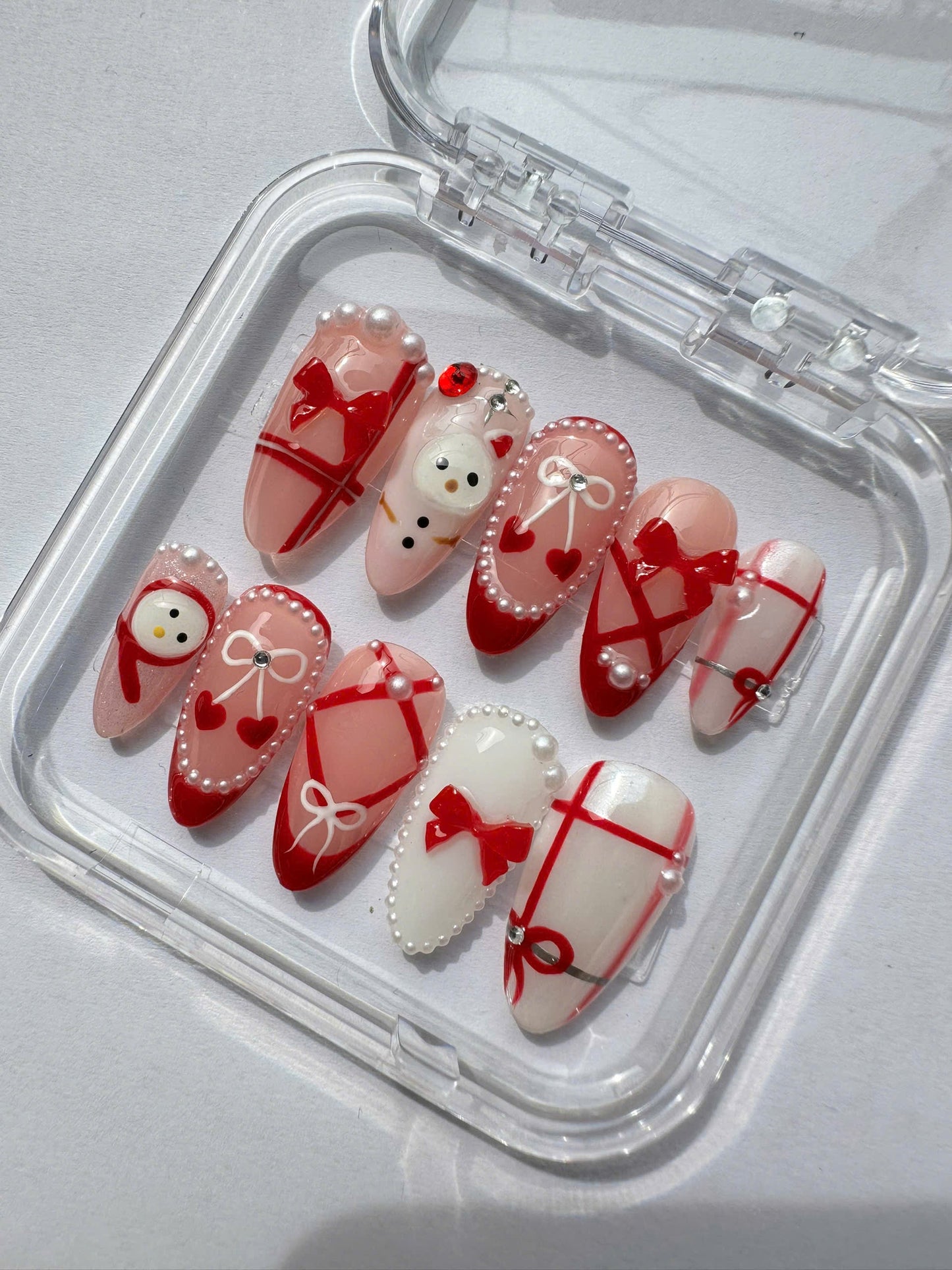 Cherry Bow Noel GL164